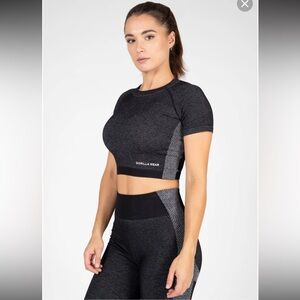 Gray Gorilla Wear Crop Top